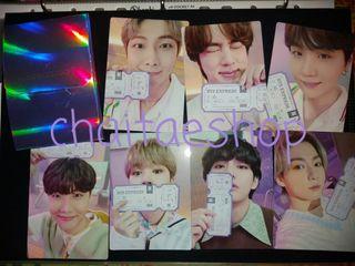 Official Special Card Sowoozoo BTS