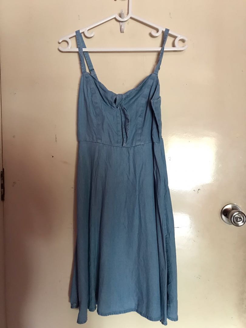 Old Navy Denim Dress, Women's Fashion 