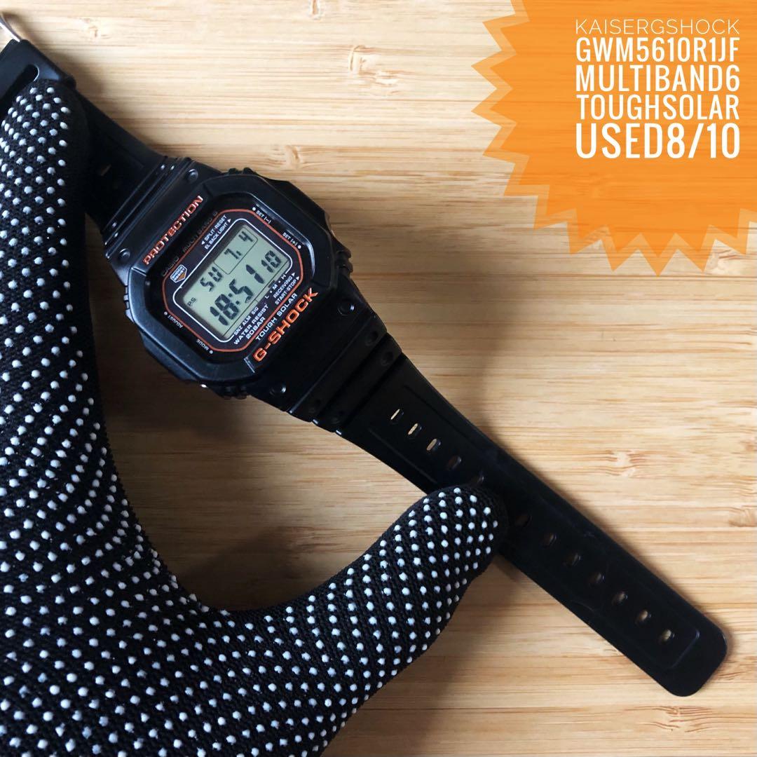 Original Casio G Shock GW M5610R 1JF Multiband 6 Tough Solar