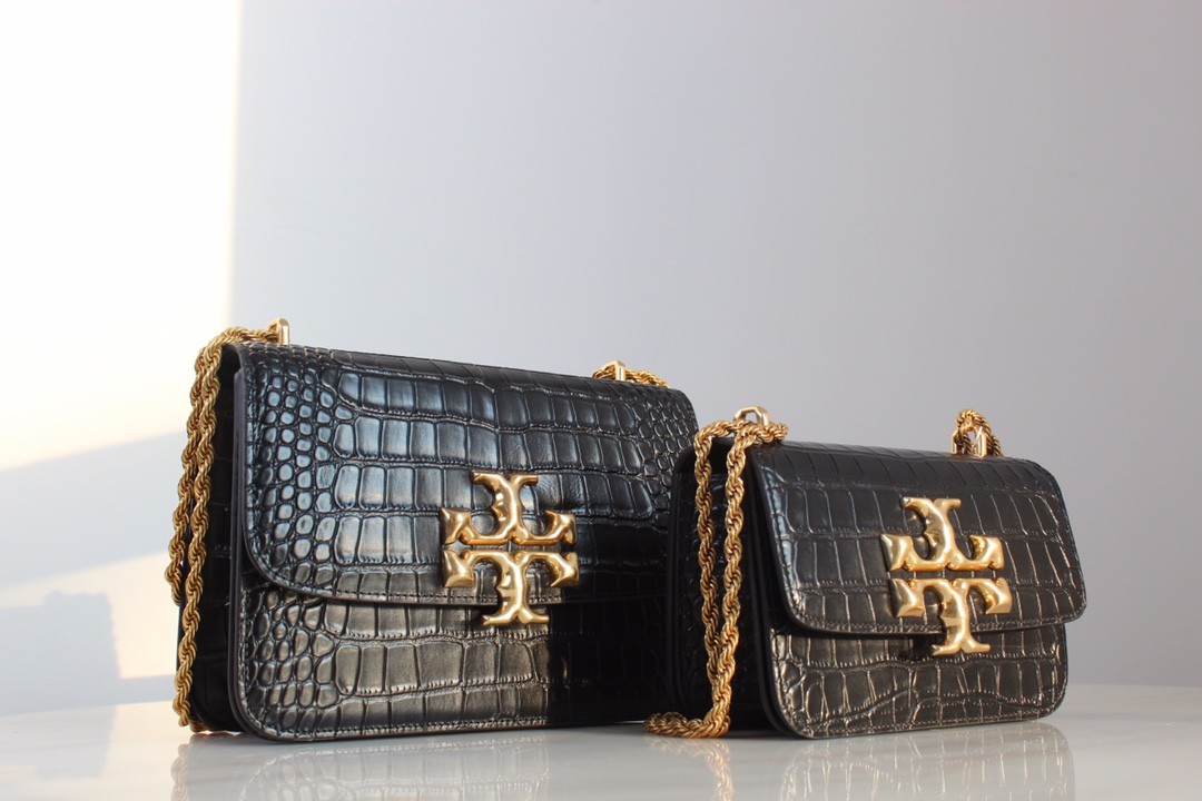 Original tory burch eleanor crocodile bag, Women's Fashion, Bags & Wallets,  Purses & Pouches on Carousell