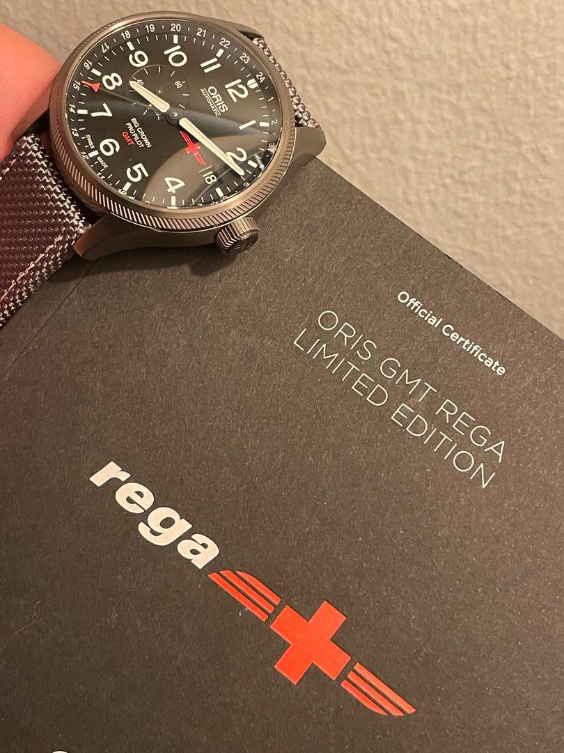 Oris best sale gmt rega