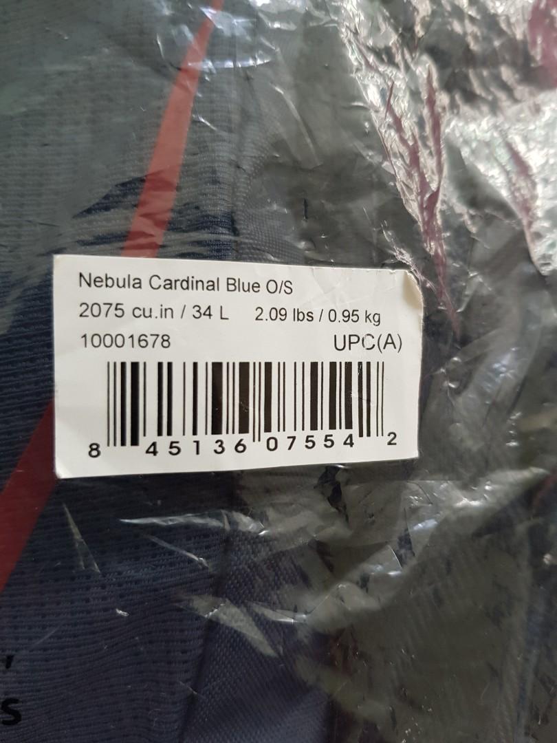 Osprey Nebula Cardinal Blue 34L