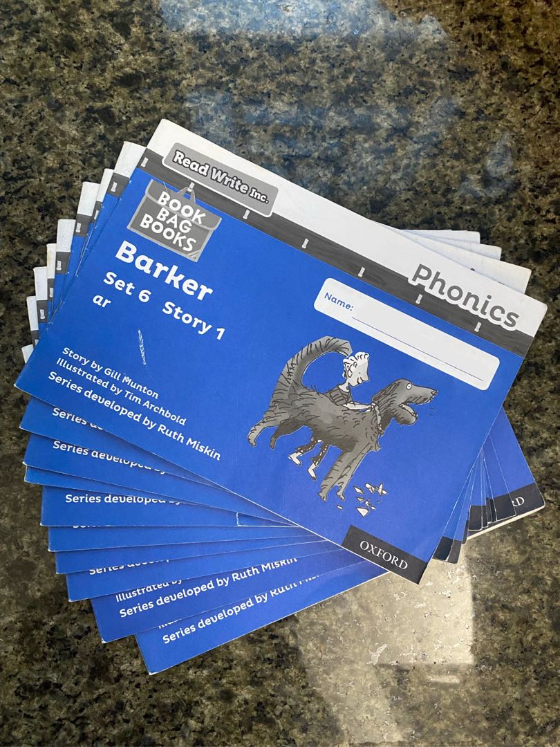 Oxford Read Write Inc. Phonics Storybooks Blue Set 6, 興趣及遊戲, 書本 & 文具, 小說 & 故事書 Carousell