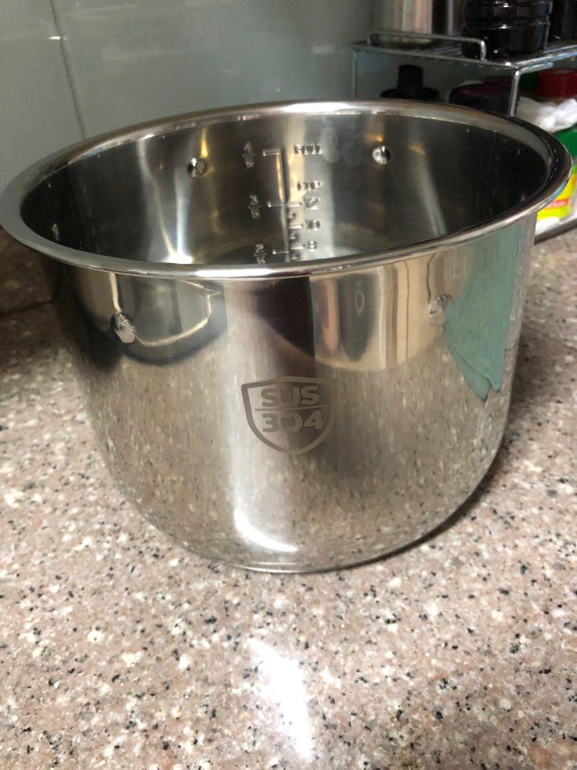 Philips HD 2137 stainless steel inner pot TV Home Appliances Kitchen Appliances Other Kitchen Appliances on Carousell