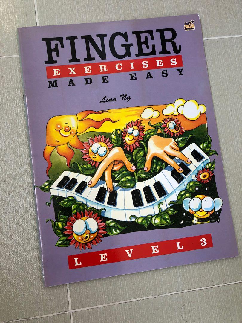 Piano Finger exercises made easy, Hobbies & Toys, Books & Magazines