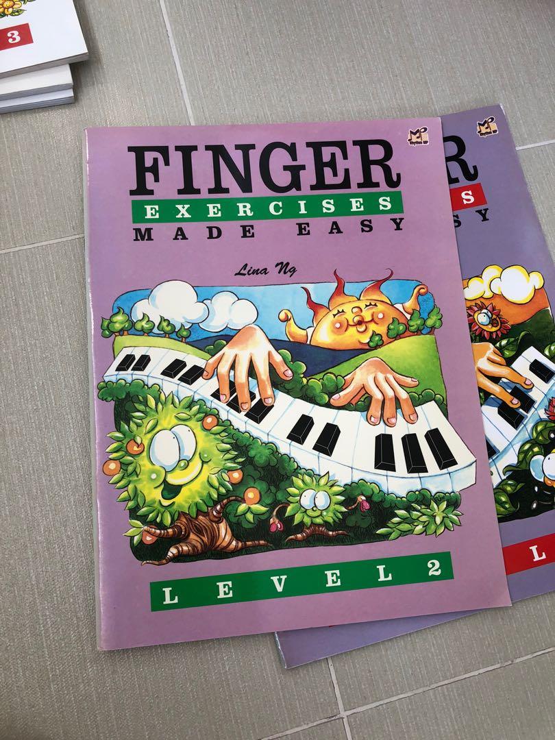 Piano Finger exercises made easy, Hobbies & Toys, Books & Magazines