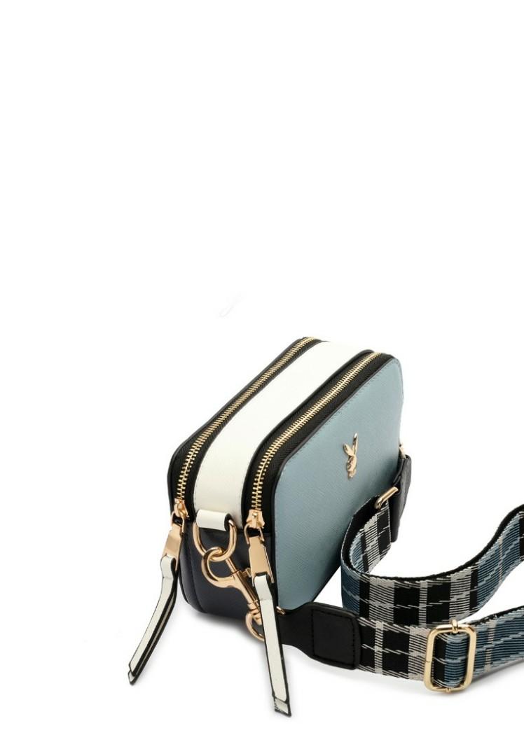 Playboy Bunny Compact Saffiano Sling Bag