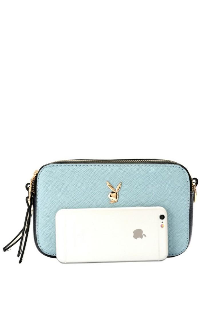 Playboy bunny compact saffiano sling bag online