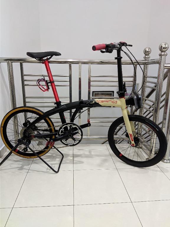 Urbano hotsell folding bike