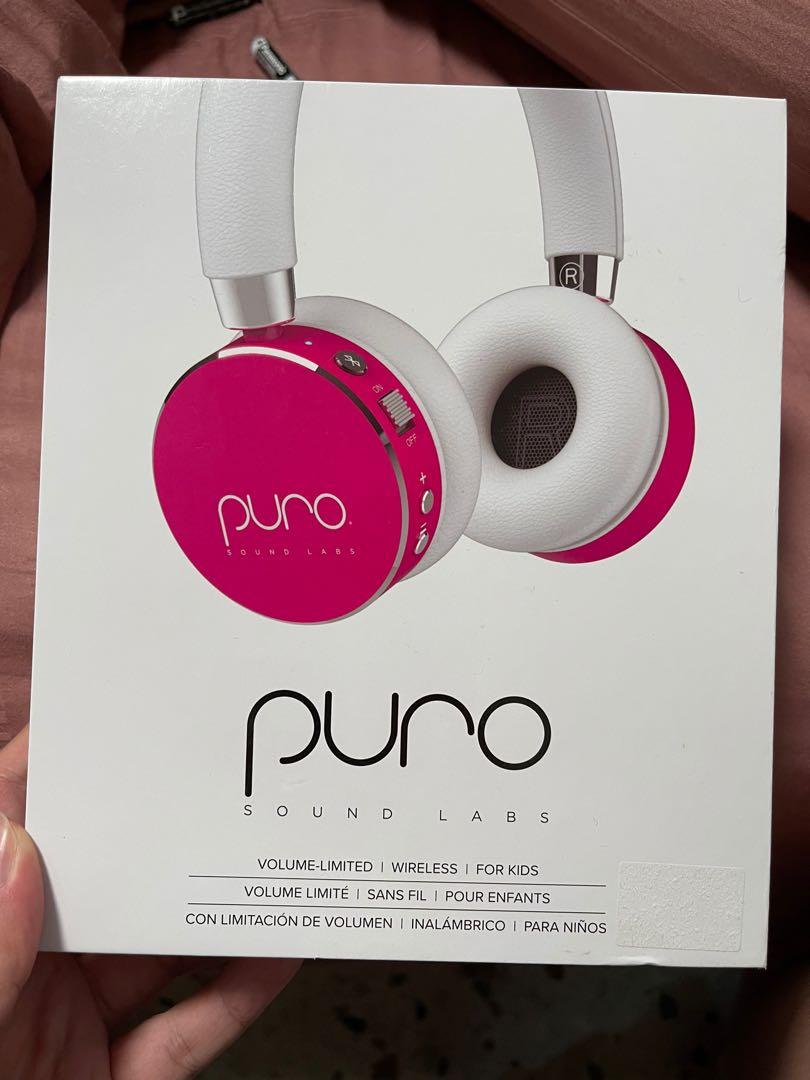 Puro Sound Labs BT2200 pink Audio Headphones Headsets on Carousell