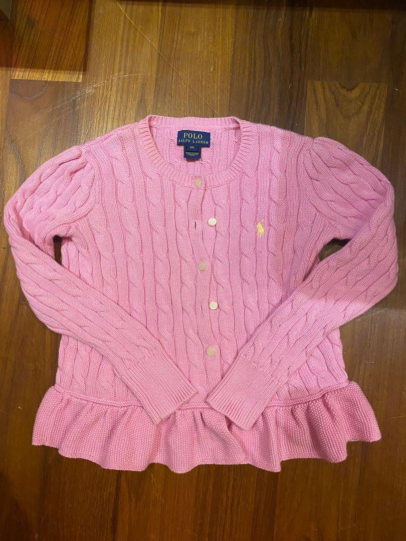 Ralph lauren peplum cardigan 2025