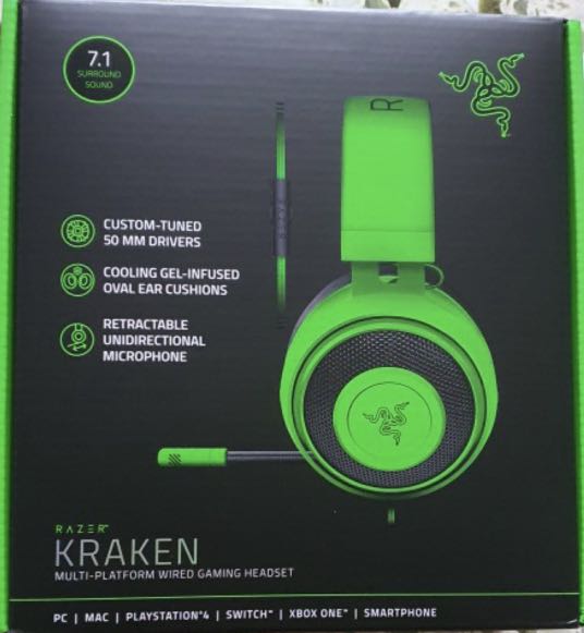 Razer kranken, Audio, Headphones & Headsets on Carousell