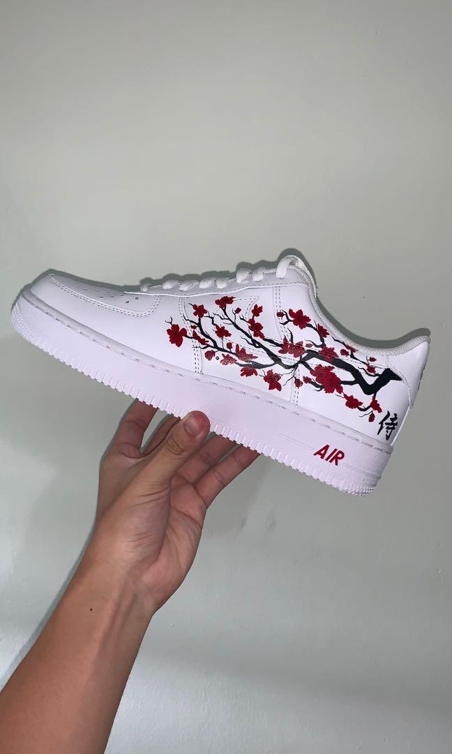 Cherry red air force hot sale 1