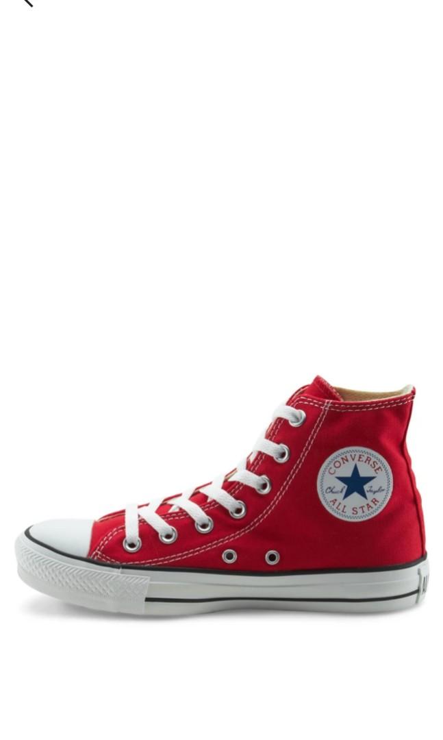 chuck taylor all red