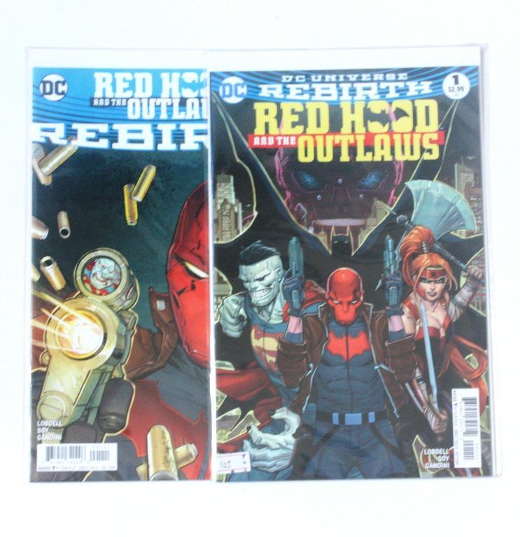 Red Hood And The Outlaws Rebirth Set Dc Comics Hobbies Toys Books Magazines Comics Manga On Carousell