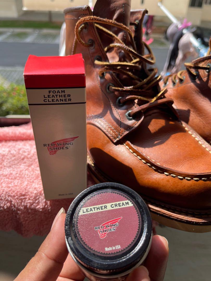 Red wing boot top wax