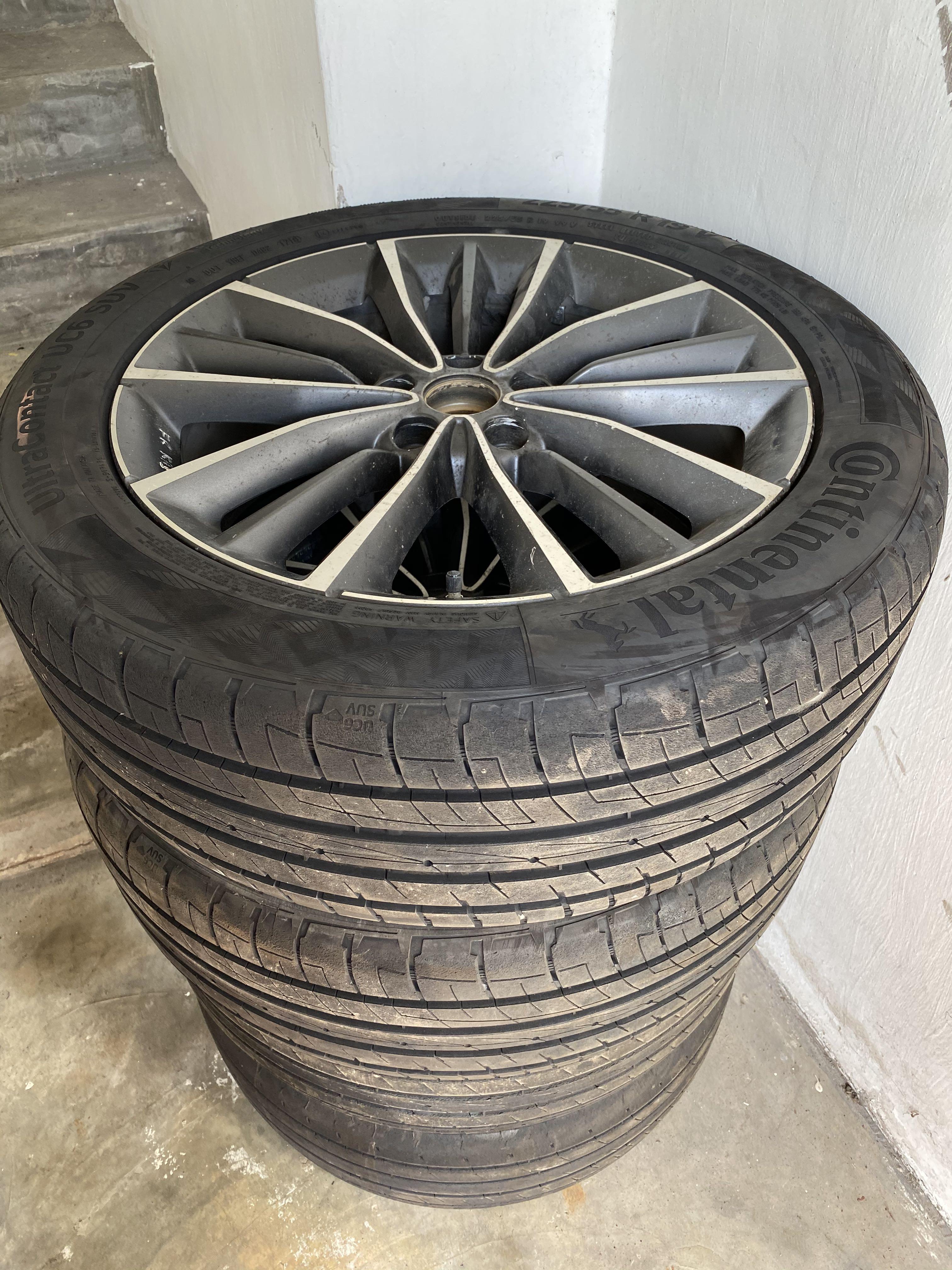RIM WHEEL & TYRE TAYAR PROTON X70 x 70, Auto Accessories on Carousell