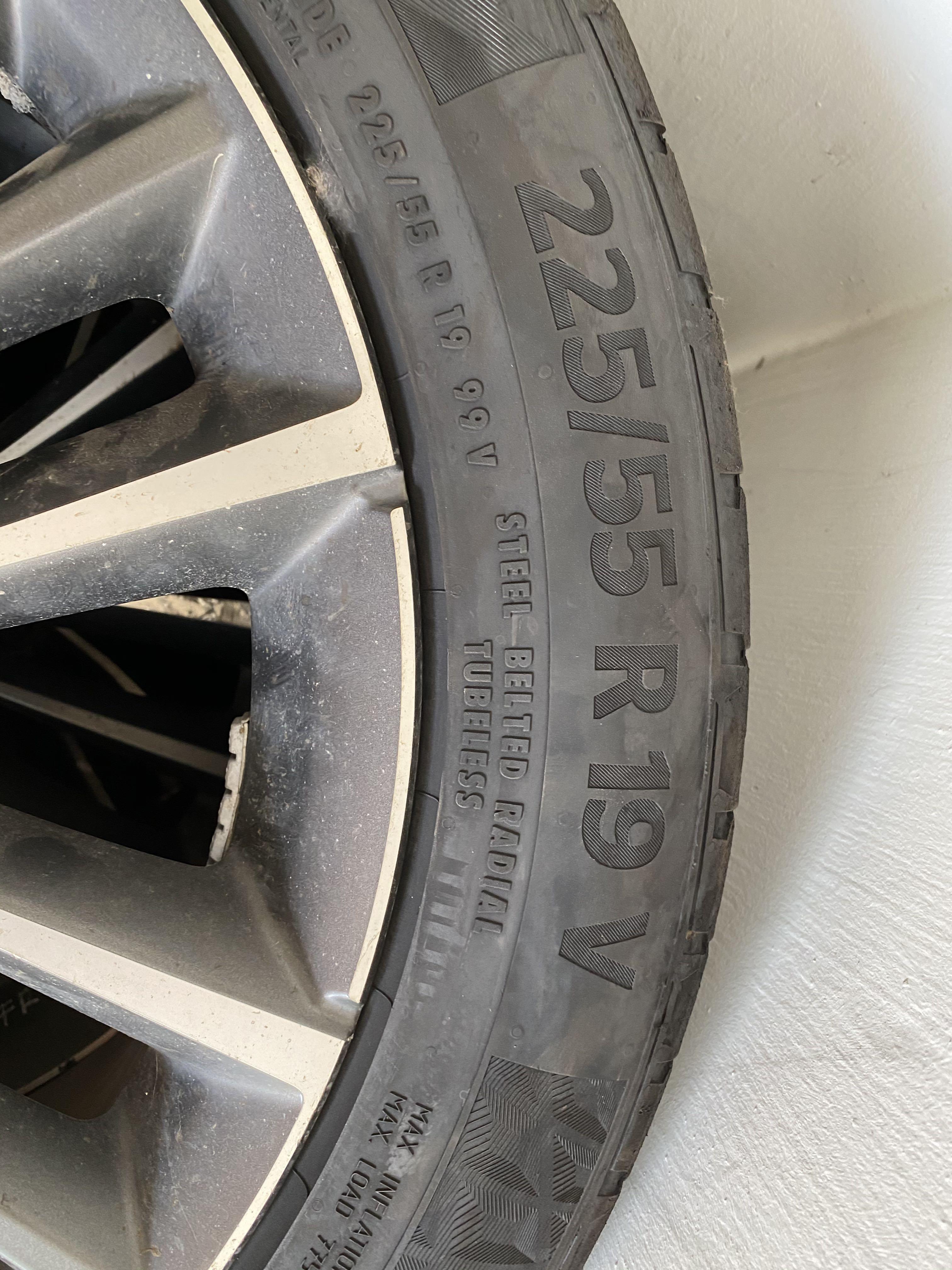 RIM WHEEL & TYRE TAYAR PROTON X70 x 70, Auto Accessories on Carousell