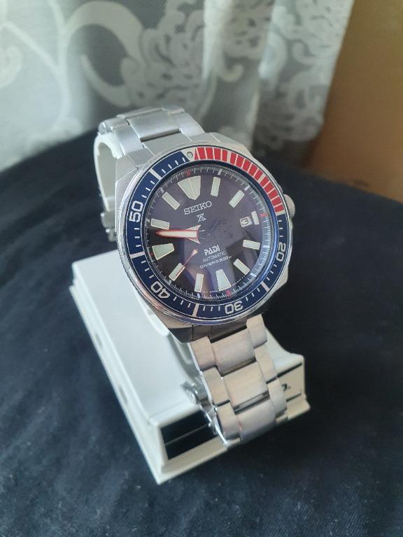 Seiko Prospex PADI Samurai SE SRPB99 with sapphire crystal