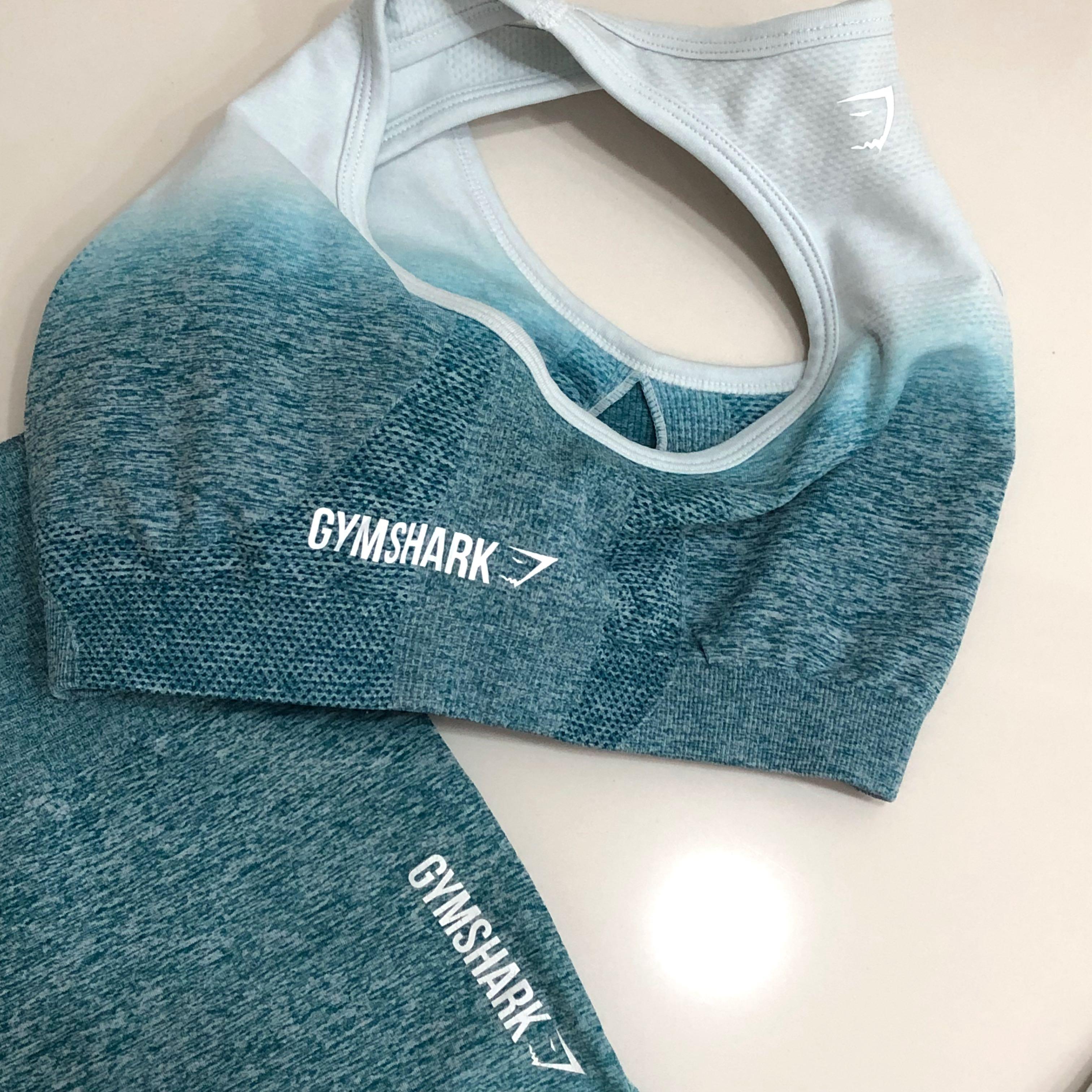 Gymshark ombre seamless ice blue clearance