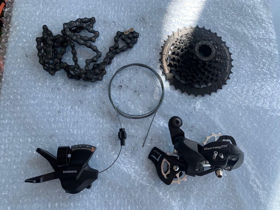 Shimano Tourney TX 8Speed Groupset