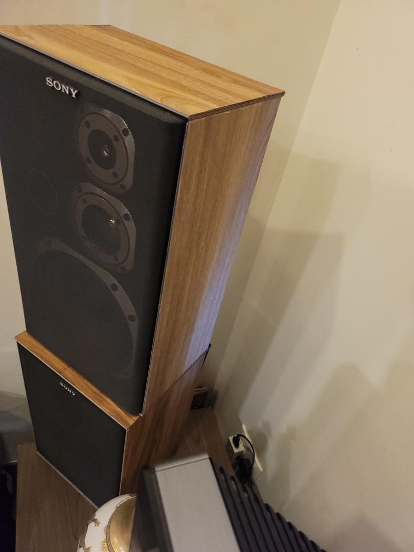 Sony SS D40 made in Japan bookshelf speakers Audio Soundbars