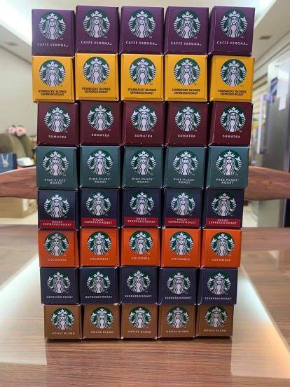 Starbucks (Original) Nespresso Compatible Capsules (Category: Beverages) located in Quezon City. Submitted by lexie1102 (Listing ID 1101361507, Image 1). Description: Enjoy Starbucks Coffee at home. Choose from the following variants: Best before dates Colombia - Jan 2026 Pike Place- sold out House Blend- Feb 2026 Espresso Roast- Jan 2026 Sumatra- Nov 2025 Cafe Verona- Dec 2025 Decaf Espresso Roast- Dec 2025 Blonde- Aug 2025 Guatemala- July 2025 