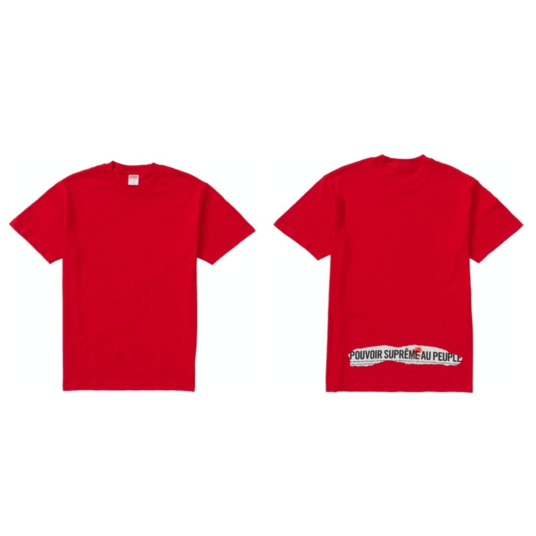 Supreme headline on sale tee