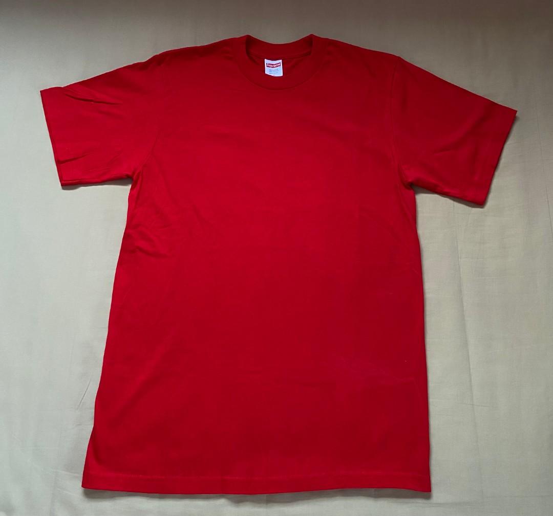 Supreme Headline Tee Red Men s Fashion Tops Sets Tshirts