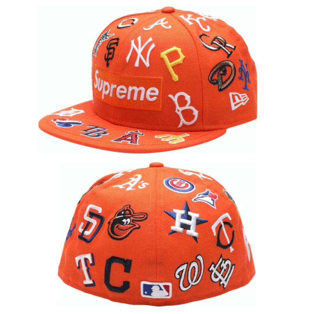 Supreme MLB New Era Orange