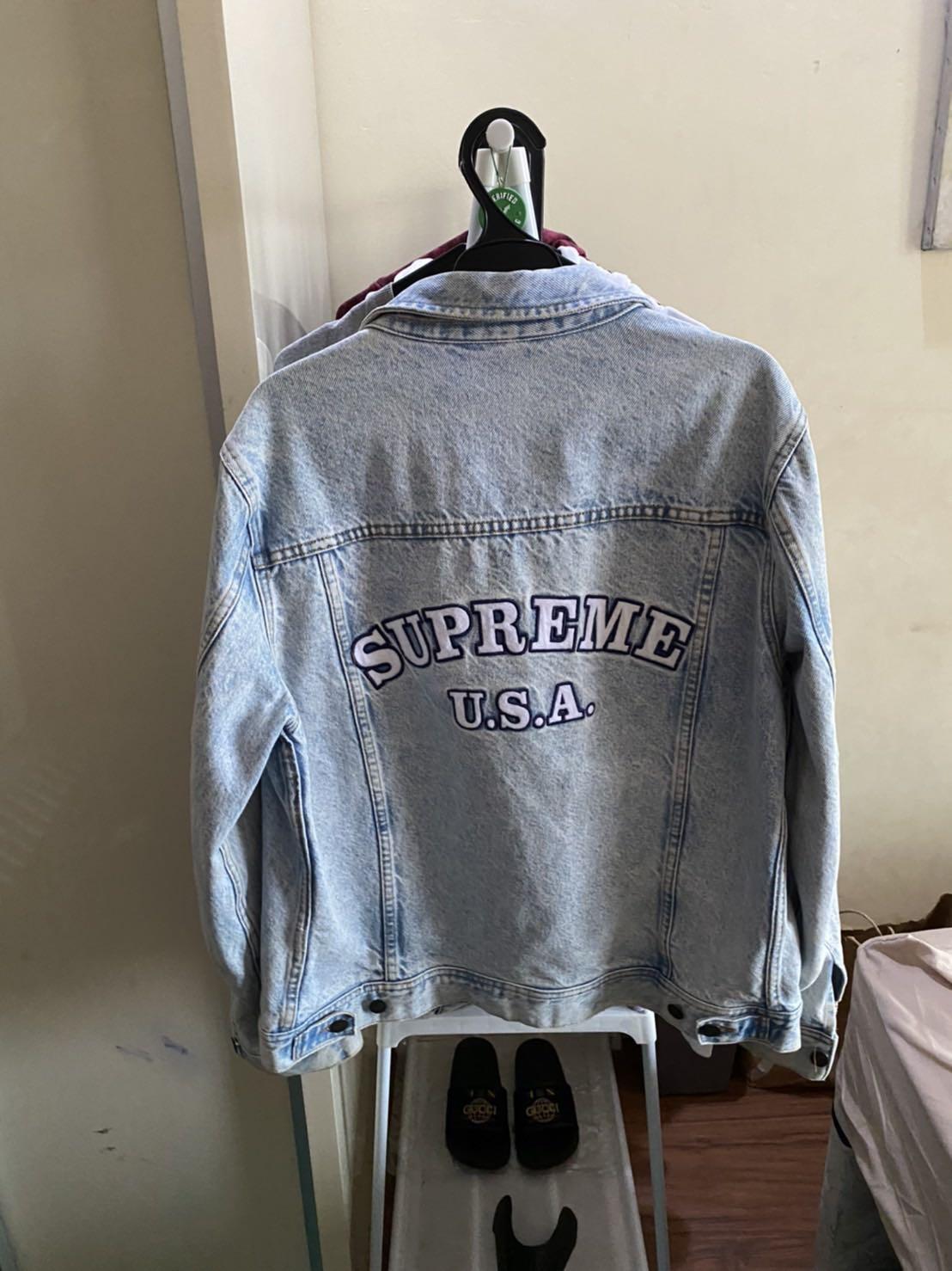 Supreme denim jacket price cheap
