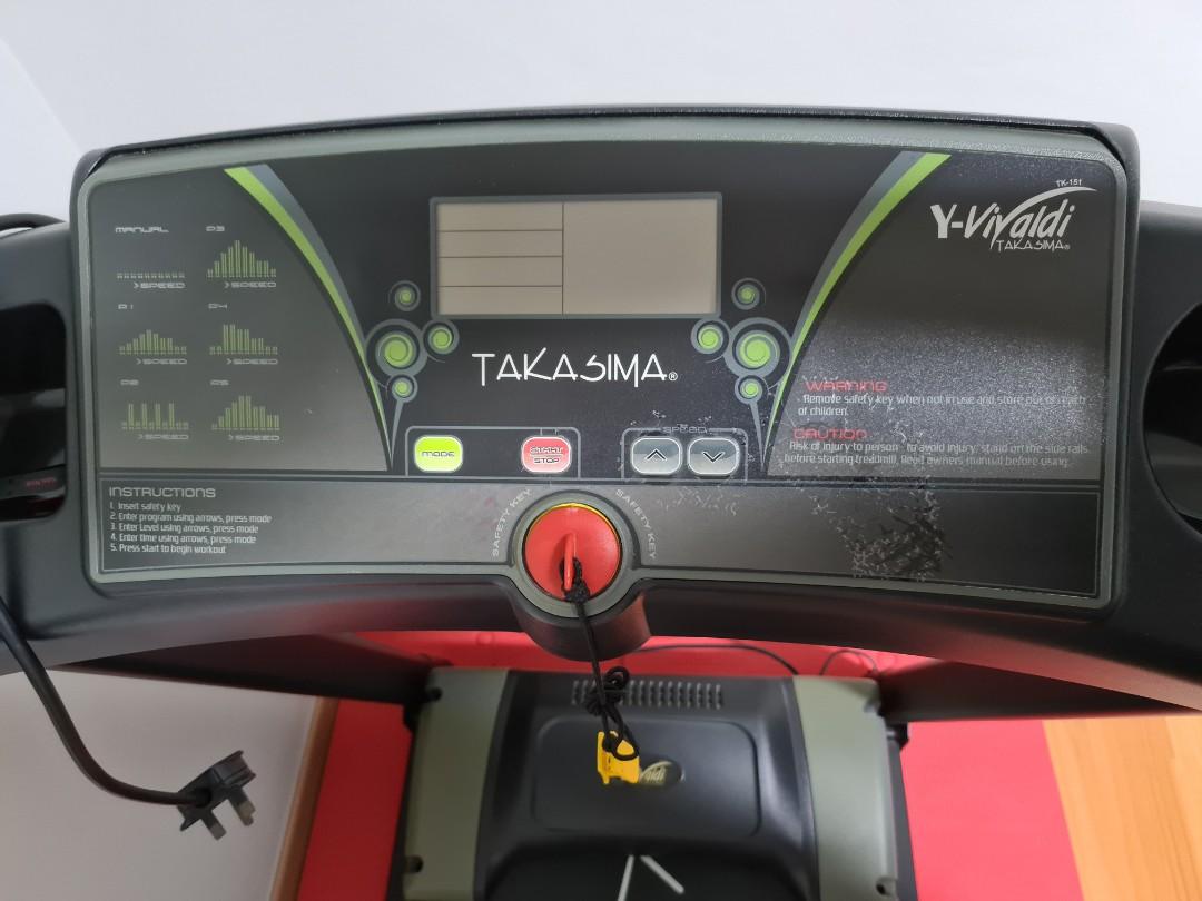 Takasima treadmill user manual shop