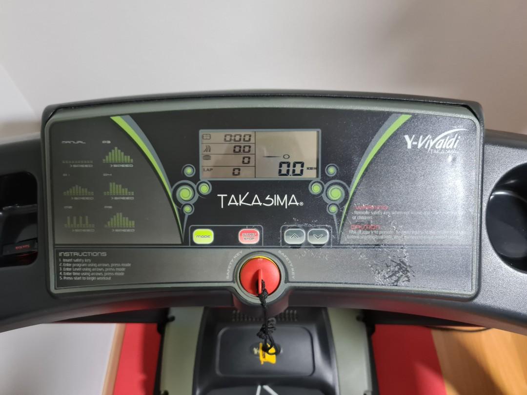 Takasima treadmill Sports Equipment Exercise Fitness Cardio Fitness Machines on Carousell