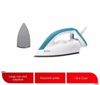 TEFAL EASY DRY IRON FS4020

Blue non-stick soleplate