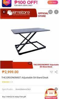 THE ERGONOMIST Adjustable Sit-Stand Desk