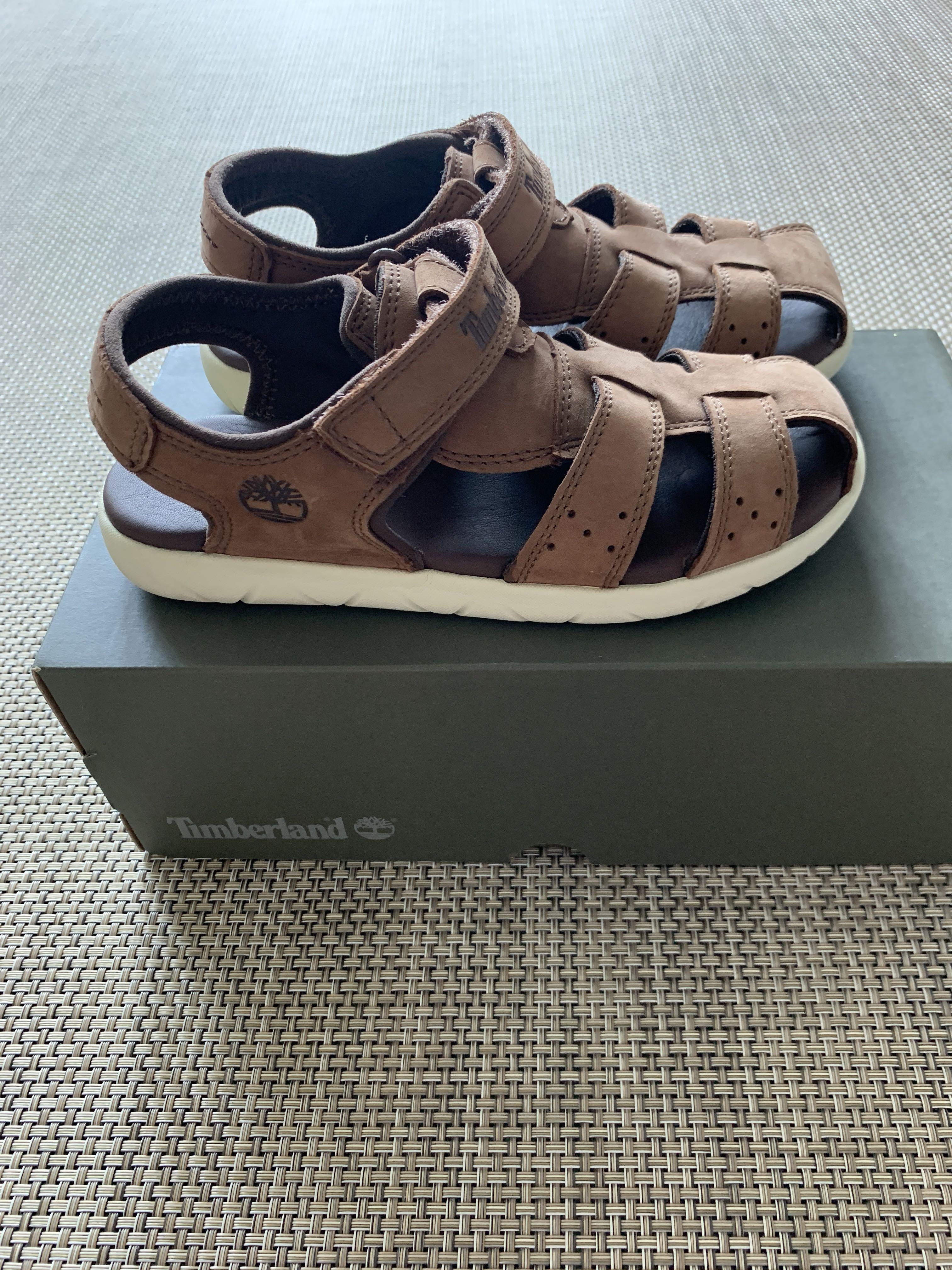 Children's timberland sandals clearance