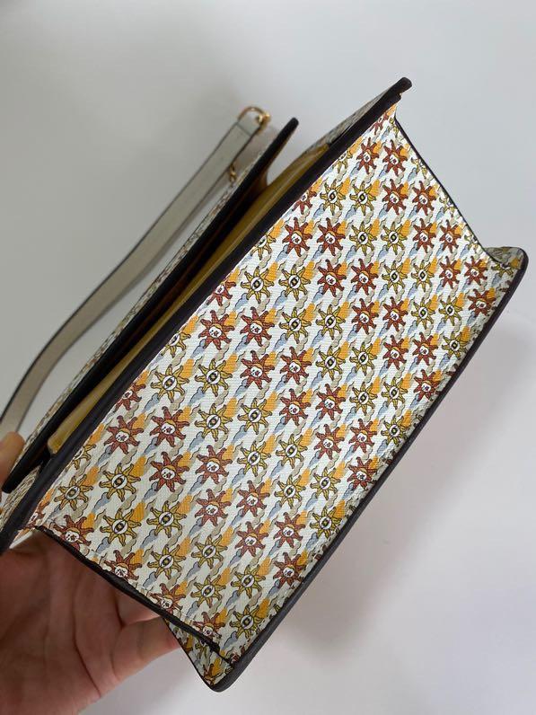 Tory Burch Robinson Straw Convertible Shoulder Bag, Women's Fashion, Bags & Wallets, Shoulder