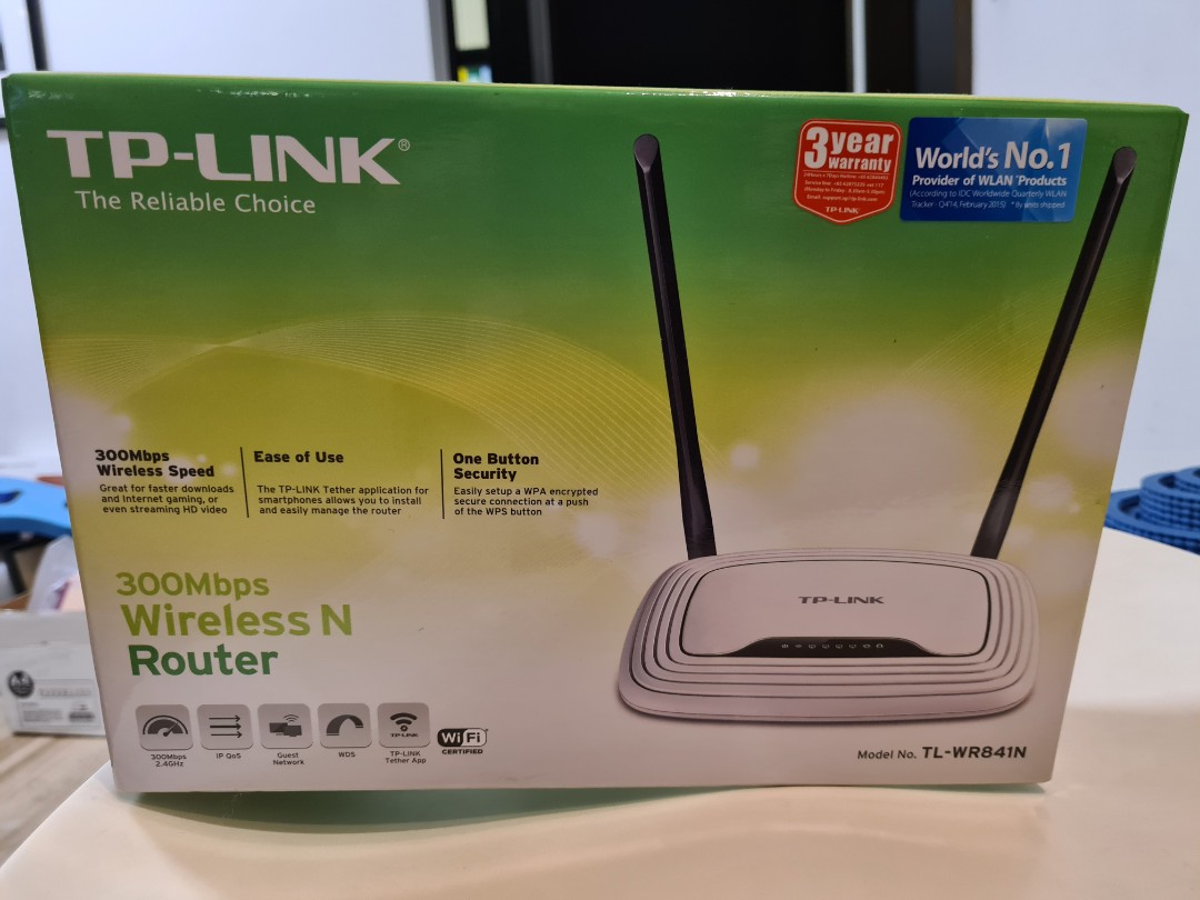Tp Link 300 Mbps Wireless N Router Computers Tech Parts Accessories Networking On Carousell