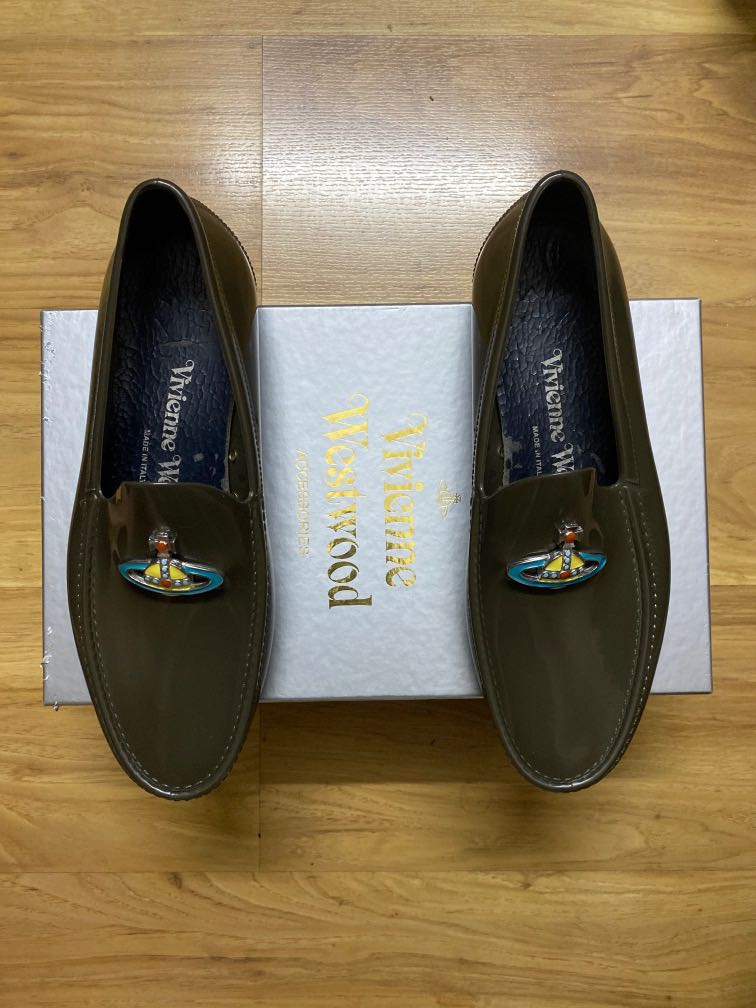 Vivienne westwood shop rubber orb mocassins