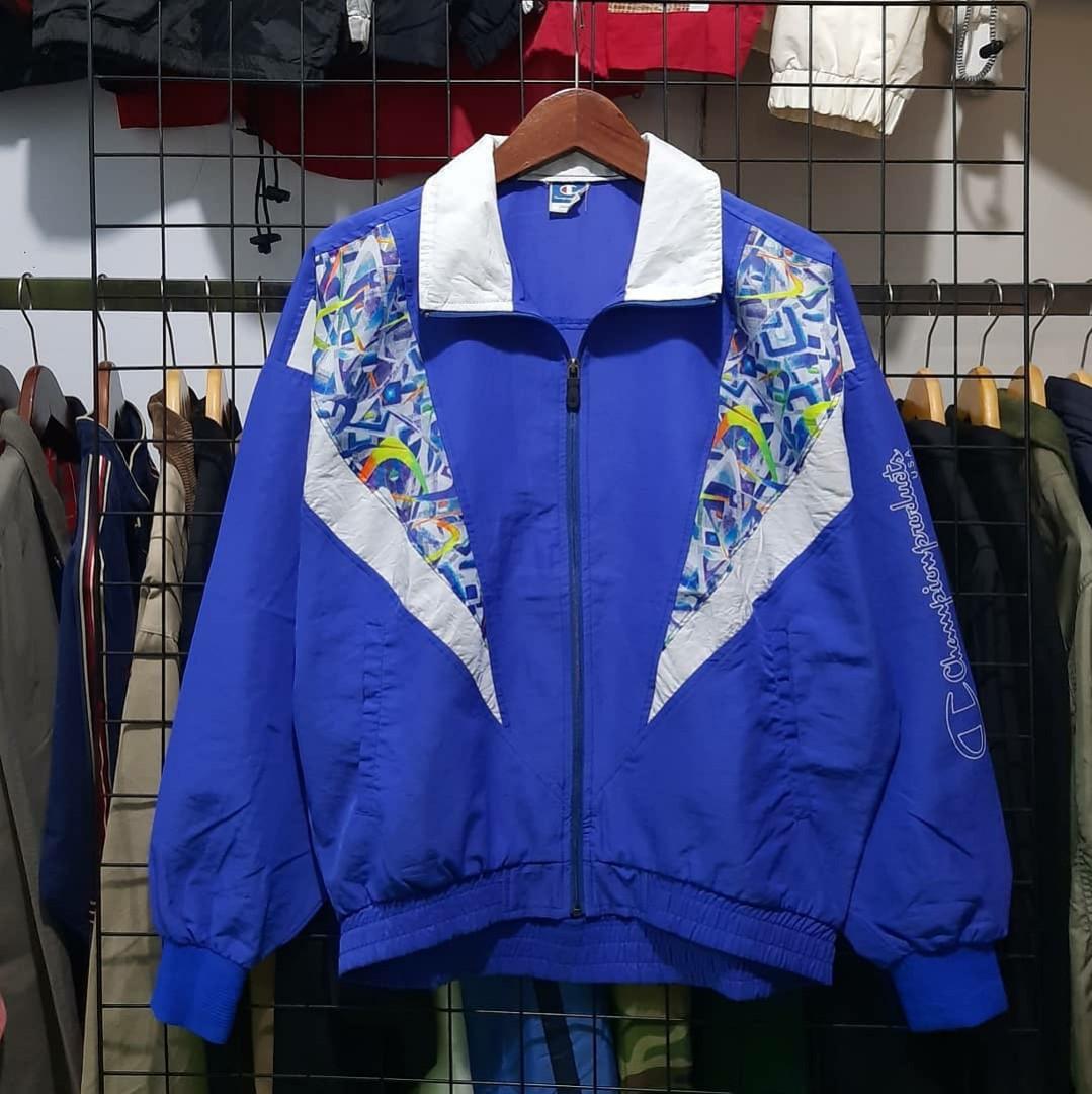 Champion color block 2025 windbreaker