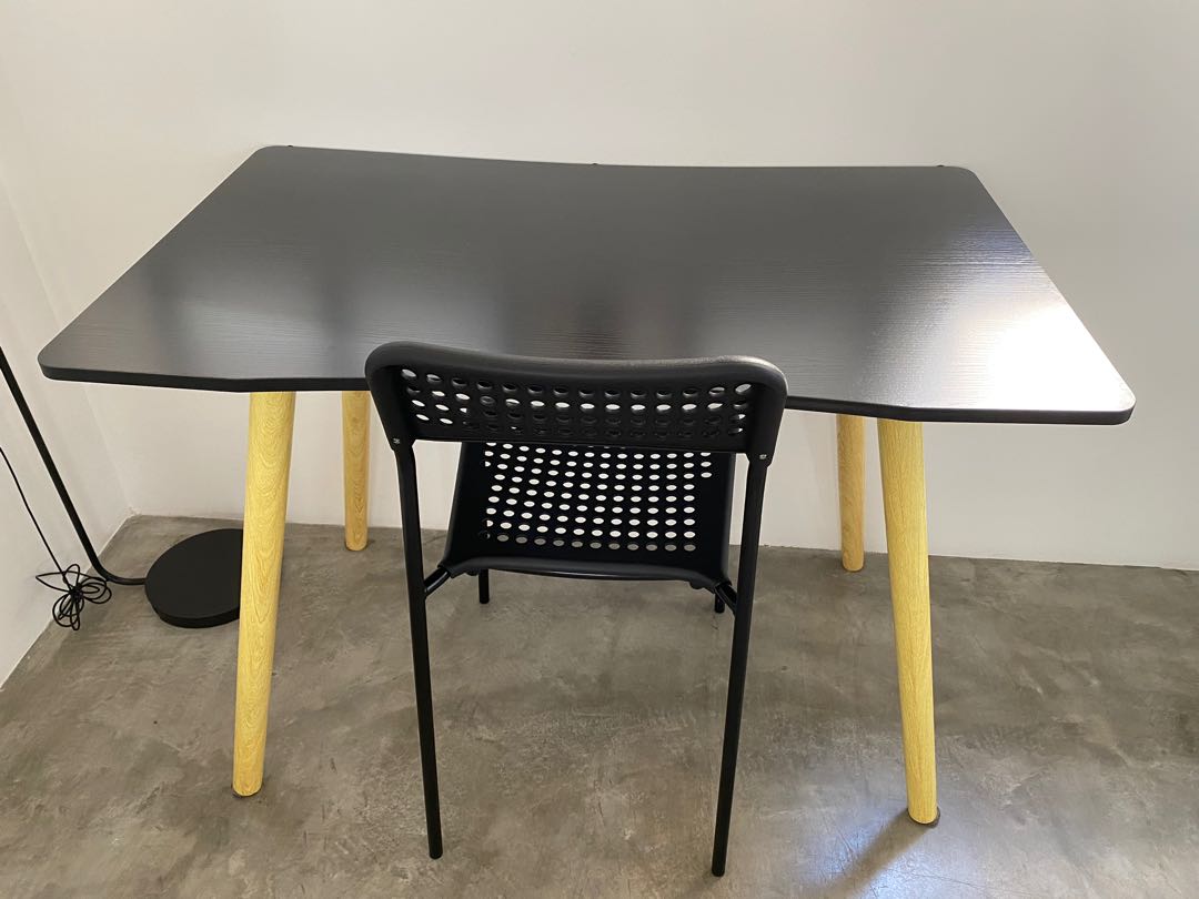 WFH table and chair set, Furniture & Home Living, Furniture, Tables