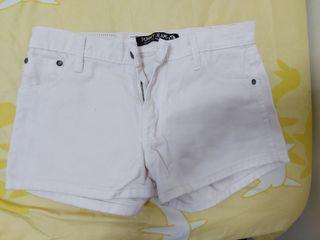 White shorts