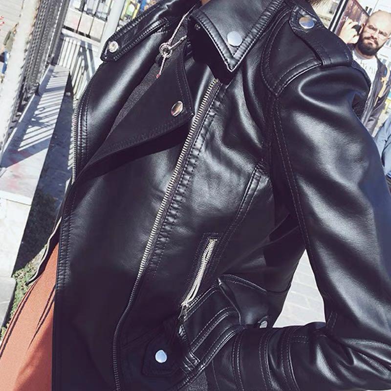 Pvc biker jacket womens store