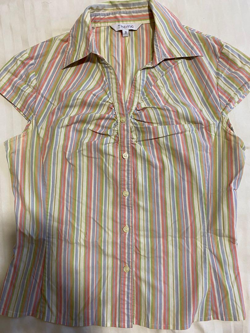 Working Clothes (Category: Sets or Coordinates) located in Singapore. Submitted by seong (Listing ID 1101518656, Image 3). Description: Top piece -(Theme )- size 36 (shoulder width 37 cm, Bust 86 cm wide, 52 cm long) Botton black skirt ( Celia Lo) - size 10 (64 cm waist and 59 cm long) Belt not included. Condition - 7.5/10 (blouse) 8.5/10 (Skirt) Size Look very professional when worn with a black office jacket..