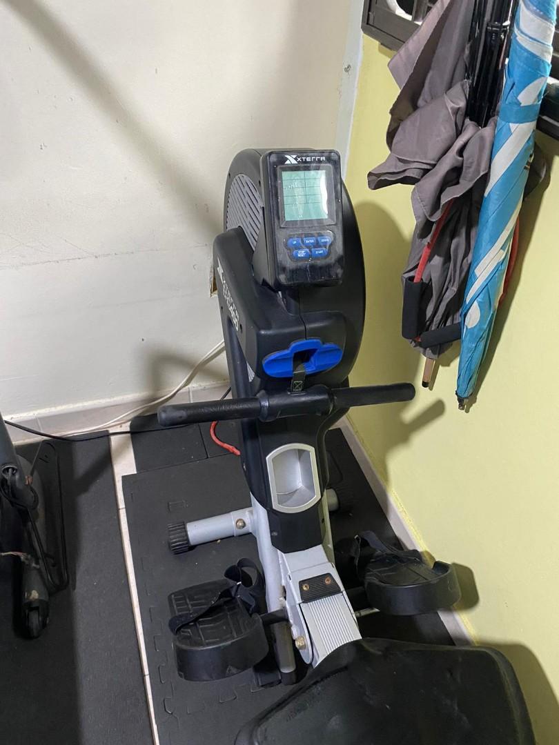 Xterra ERG400 Rowing Machine Sports Equipment Exercise Fitness Cardio Fitness Machines on Carousell