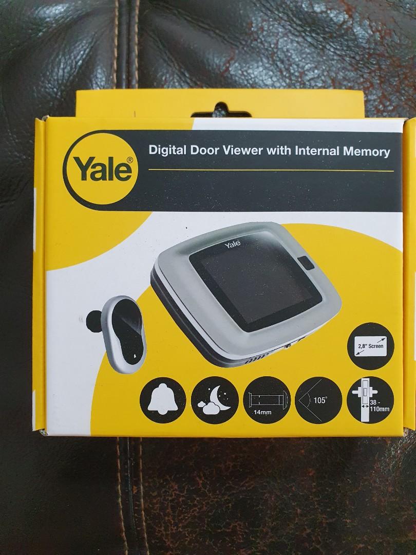 Yale Digital Door Viewer DDV4100, Furniture & Home Living, Security