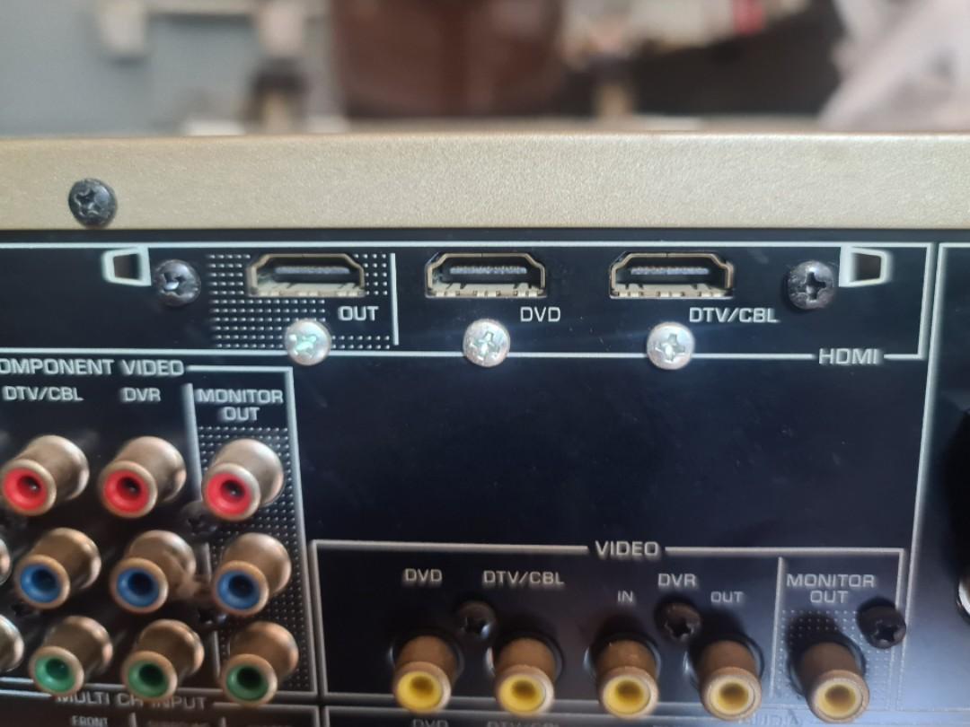 Yamaha RXV365 Amplifier w/HDMI DSP & Remote, Audio, Soundbars