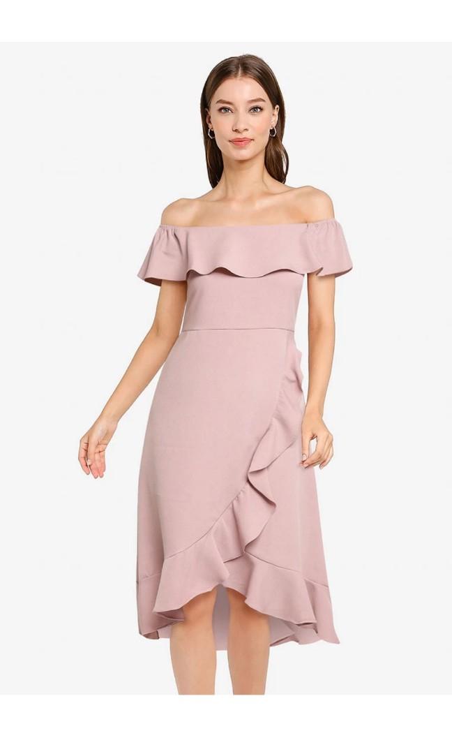 Zalora off shoulder dress outlet