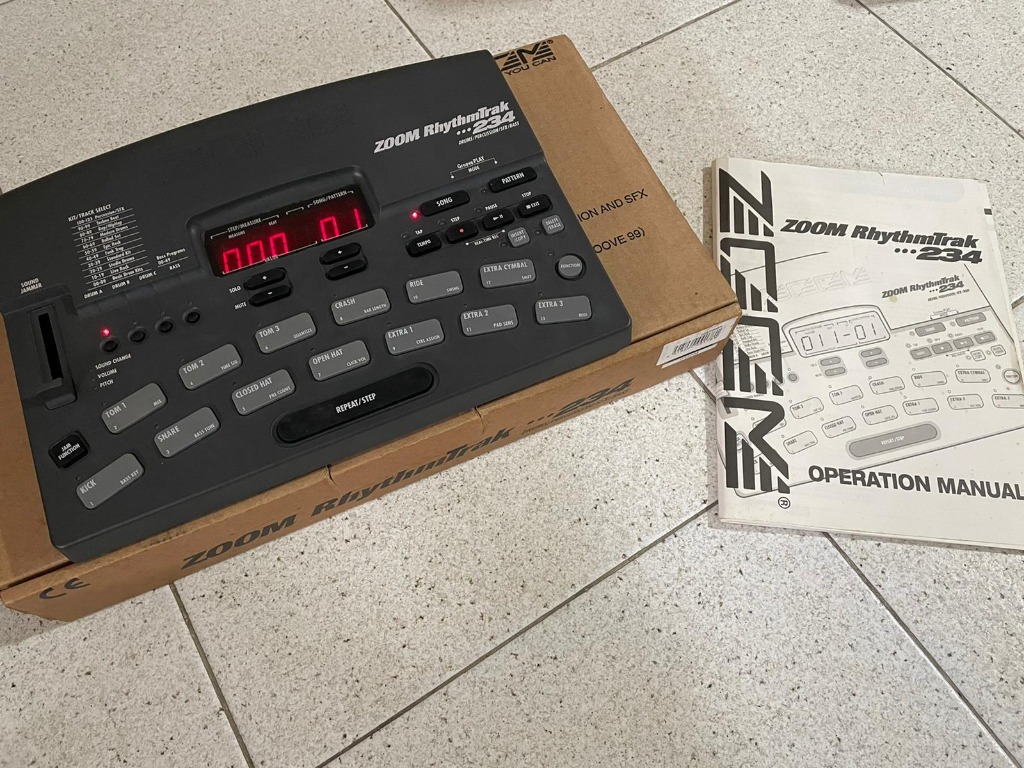 Zoom rhythmtrak hotsell 234