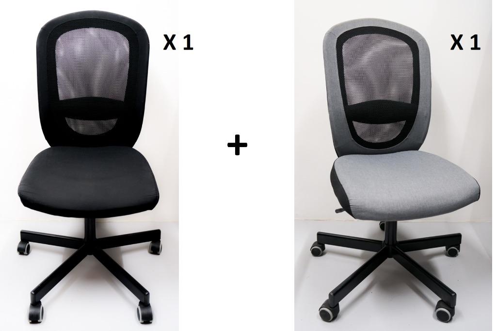 Flintan office chair vissle black 2025